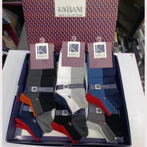 جوراب مچی مردانه کابانی پنبه ترک 6 عددی